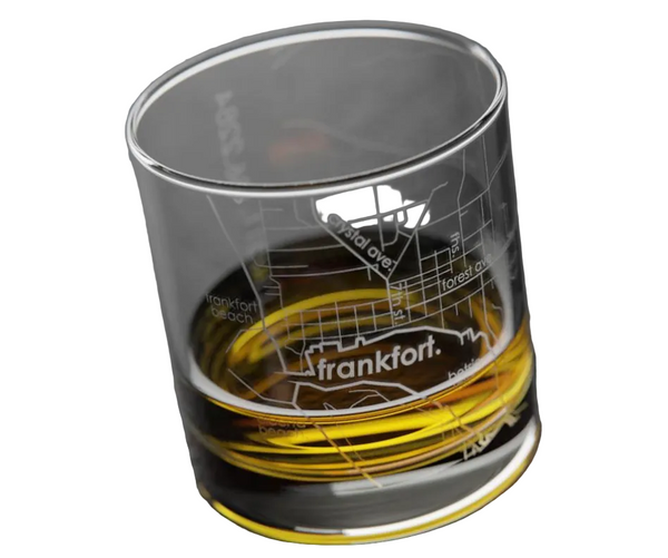 Frankfort City Rocks Glass