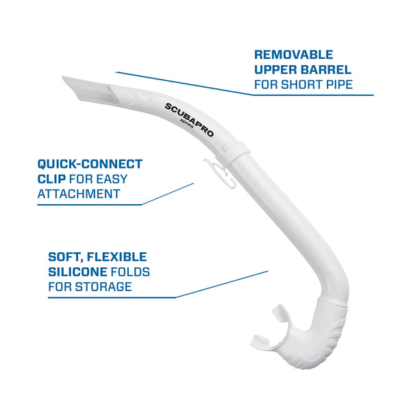 Scuba Pro Apnea Snorkel.