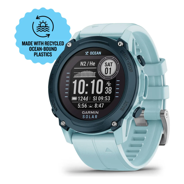 Garmin Descent G1 Solar - Ocean Blue