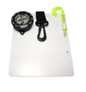 Slate w/ Compass and clip