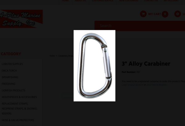 Aluminum Carabiner