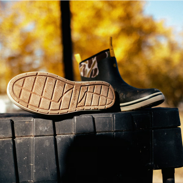 LaCrosse Mens Alpha Deck Boot "Olive /Camo"