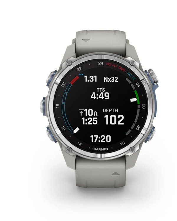 GARMIN Descent Mk3 43mm Steel/Fog Gray