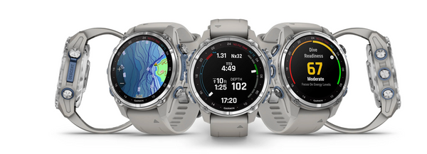 GARMIN Descent Mk3 43mm Steel/Fog Gray
