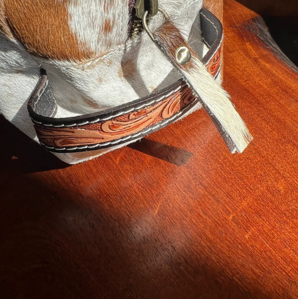 Cowhide Leather Toiletry Bag