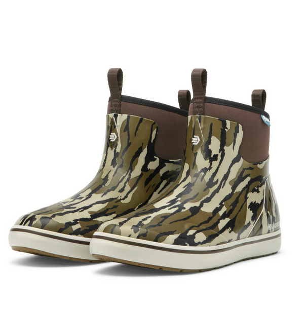 LaCrosse Mens Alpha Deck Boot "Mossy Oak"