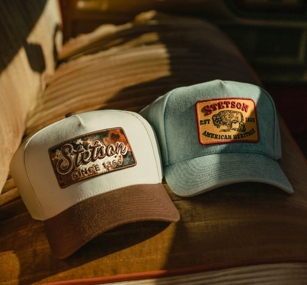Stetson Cowhide Patch