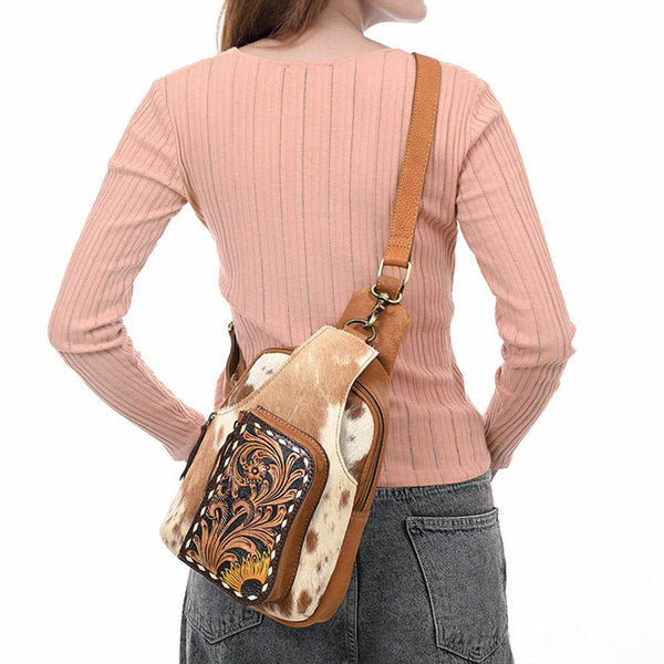 Sling Genuine Western Leather Women Bag