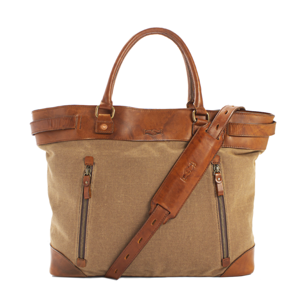Heritage Waxed Canvas Commuter Tote