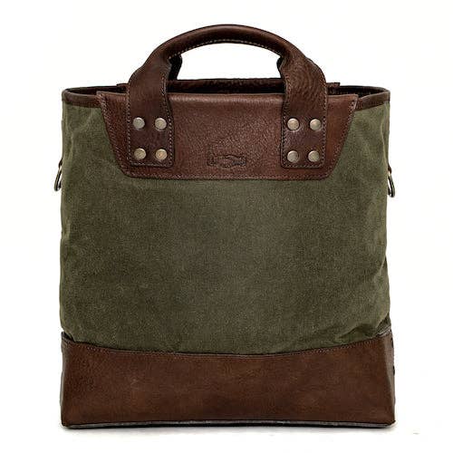 Heritage Waxed Canvas Tote Bag