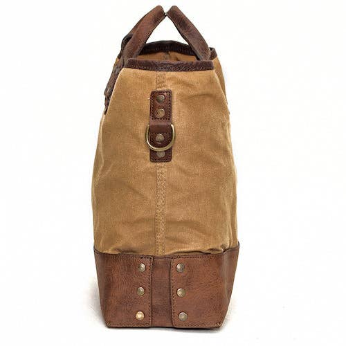 Heritage Waxed Canvas Tote Bag