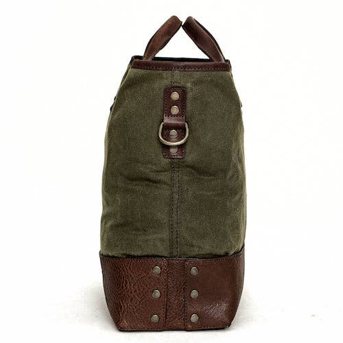 Heritage Waxed Canvas Tote Bag