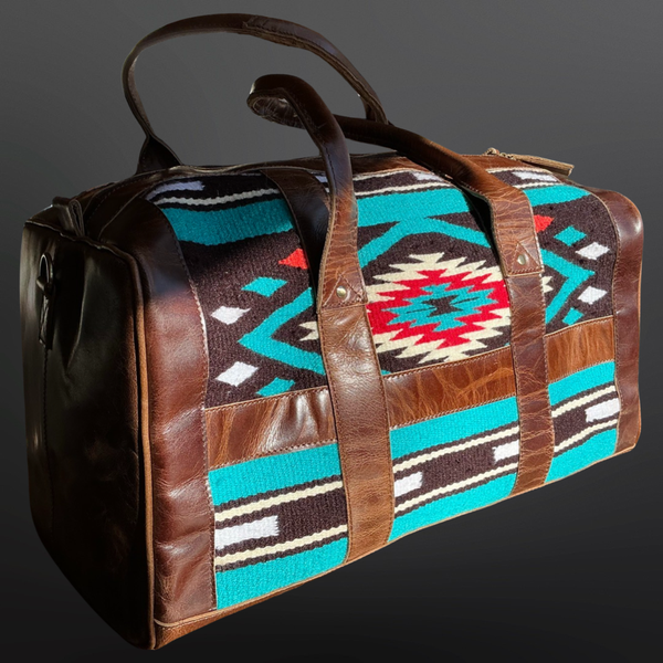 Western Saddle Blanket Duffel Bag