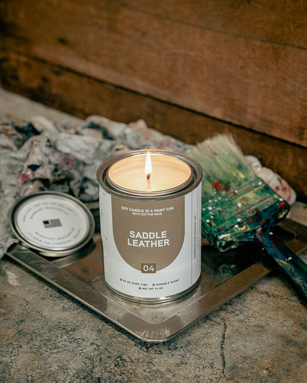 Saddle Leather Candle