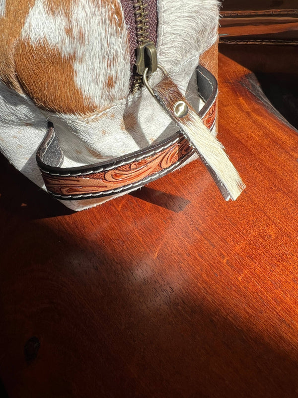 Cowhide Toiletry Bag