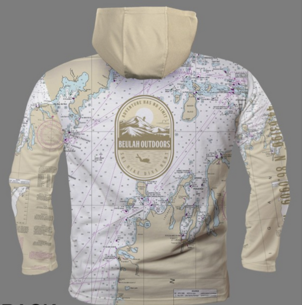 Chart Map Rashguard
