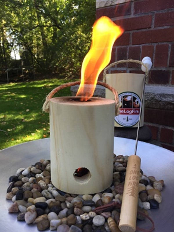 Mini Onelogfire Log 1-Hour burn