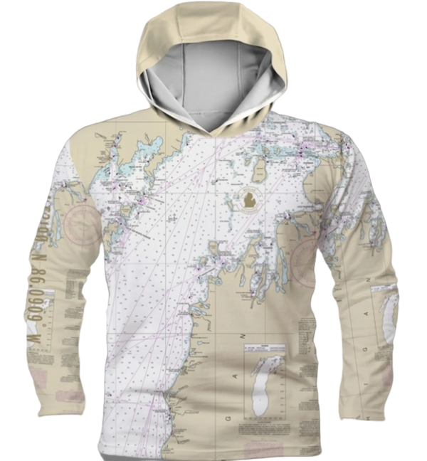 Chart Map Rashguard