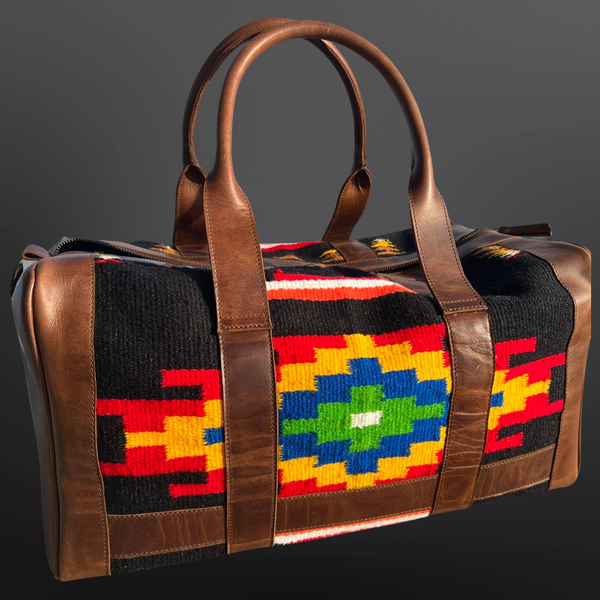 Western Saddle Blanket Duffel Bag