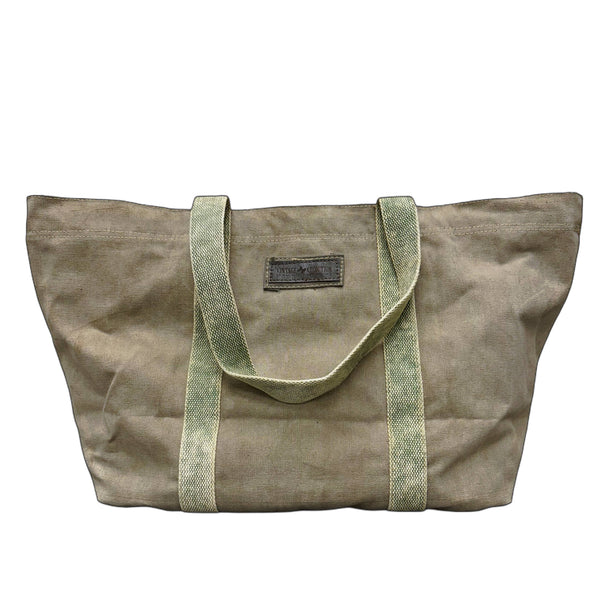 Large Recycled Tent Tote with Camouflage