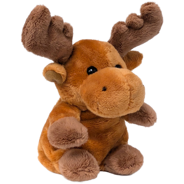 Rocky the Canned Moose - Stuffed Animal Plush w/Funny Jokes