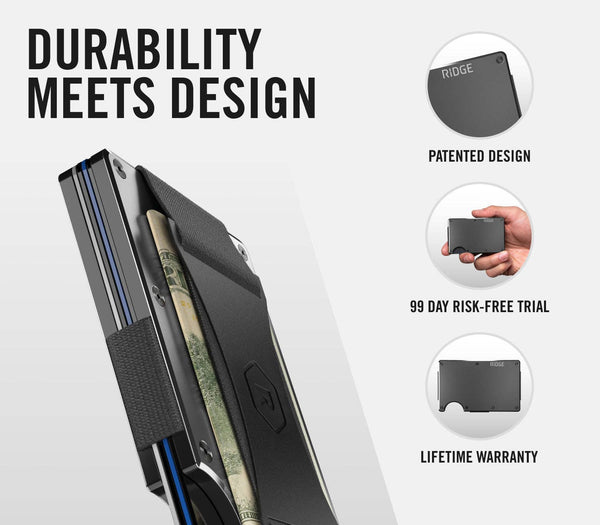 Ridge Wallet 2.0 - Gunmetal