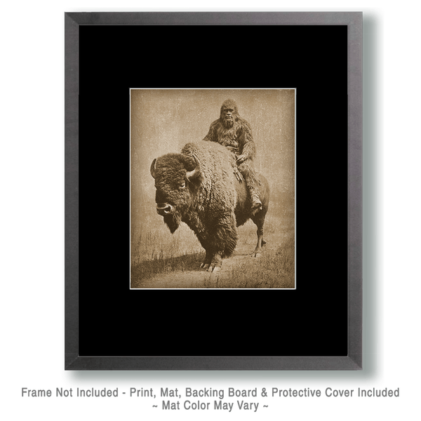 Big-Riding a Bison