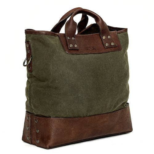 Heritage Waxed Canvas Tote Bag