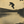 Vintage Photo Bigfoot Jumping into Lake