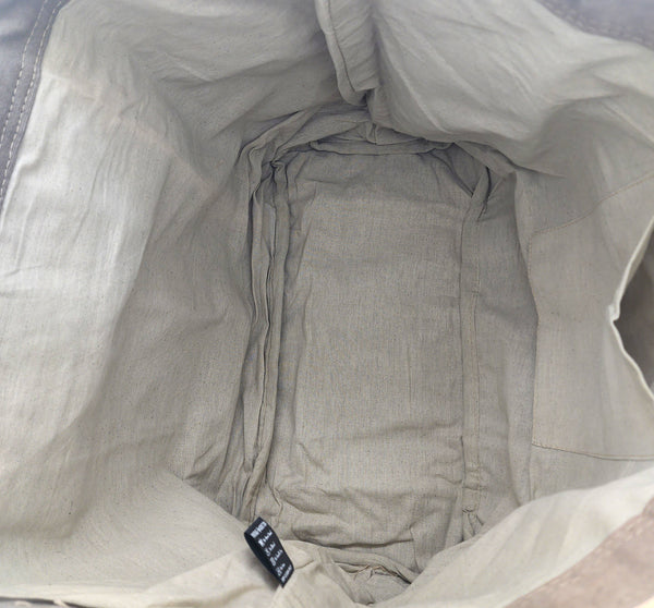 Large Recycled Tent Tote with Camouflage