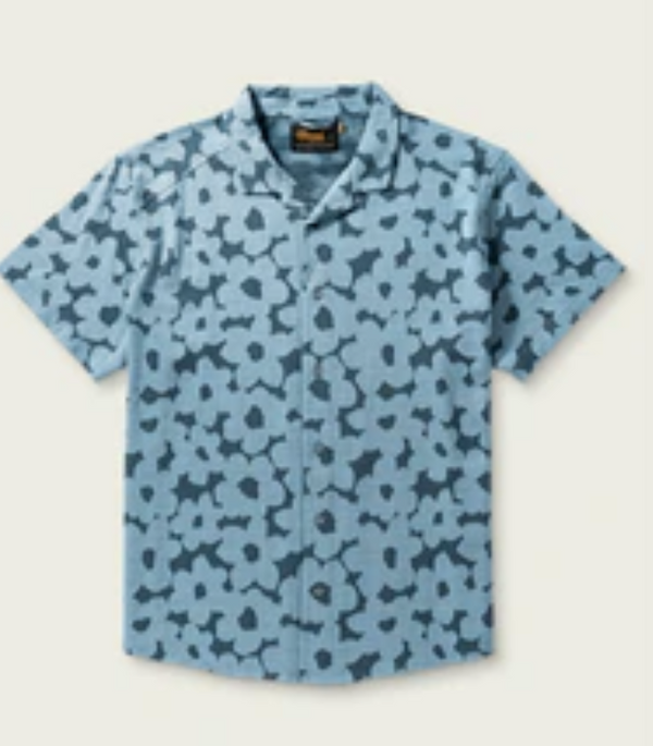Baracoa Camp Shirt-Goblin Blue