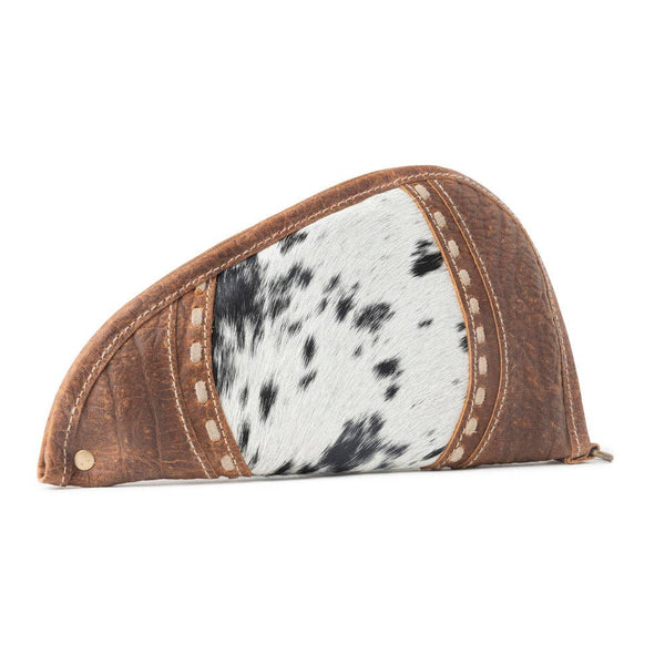 Cowskin Revolver case