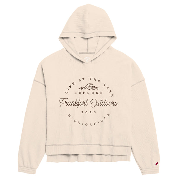 Waffle Hoodie - Life at the Lake