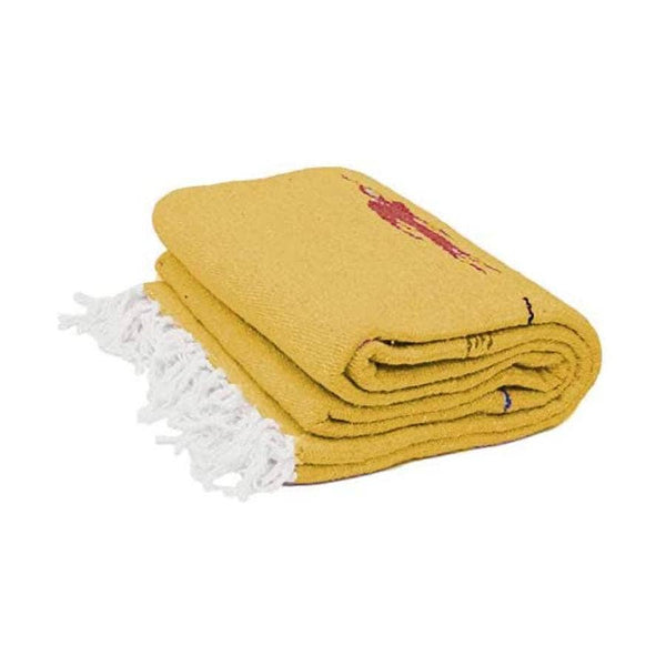 Yellow Yoga Blanket